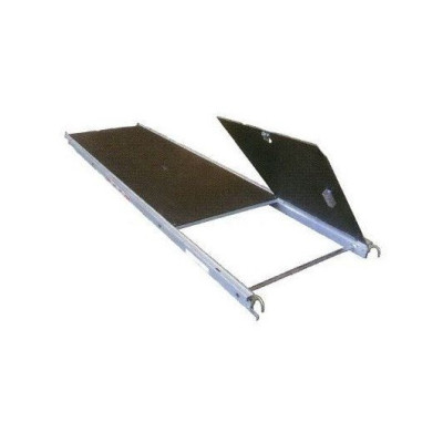 PLANCHER ALU/BOIS 850 DE 3 M A TRAPPE ALTRAD