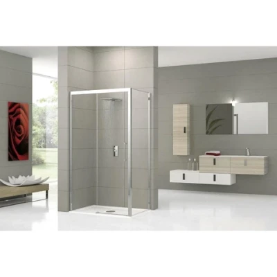 ROSE P2 116 DROIT EXTERIEUR 116-122 CM VERRE TREMPE NOVELLINI