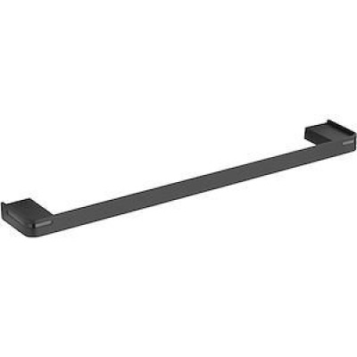 PORTE-SERVIETTE SIMPLE 550x25x80,5 MM NOIR MAT ALU PELLET