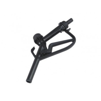 Pistolet gasoil plastique PRPG120 avec raccord porte-tuyau RIBIMEX