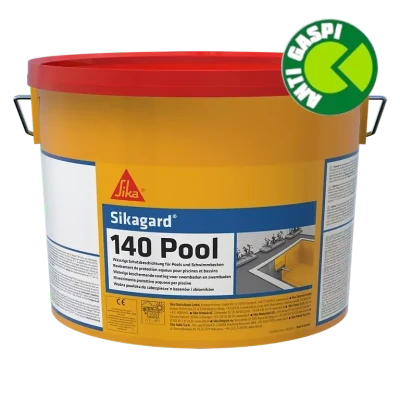 Sikagard-140 Pool protection piscine et bassins bleu adriatique  C80 Seau de 10Kg - SIKA