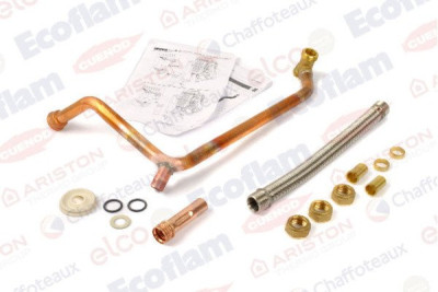 Out. copper pipe d18-0.9 + inox flexible 65120993 ARISTON