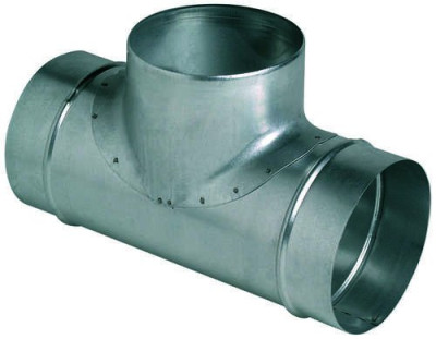 Té galva 90 degrés diamètre 200 mm TE90D0200/0200 TFVM