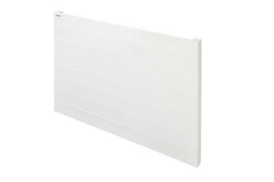 Radiateur eau chaude Acova Planea horizontal simple, puissance 571 W (dT50), hauteur 700 mm, largeur 800 mm, 10 éléments, raccordement latéral de même côté, appareil réversible gauche/droite, Blanc RAL 9016 - PLV-070-080 ACOVA