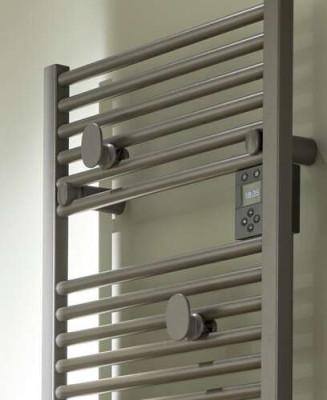 Kit de 2 patères ovales compatibles avec tous les Sèche-serviettes à tubes ronds blanc brillant Atlantic 850262 ATLANTIC ELECTRIQUE