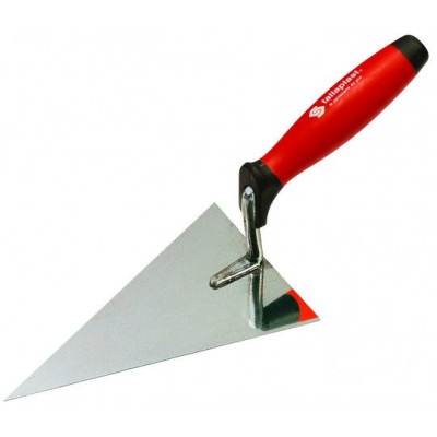 Truelle triangulaire lame inox 16 cm manche bimatière TALIAPLAST 431506