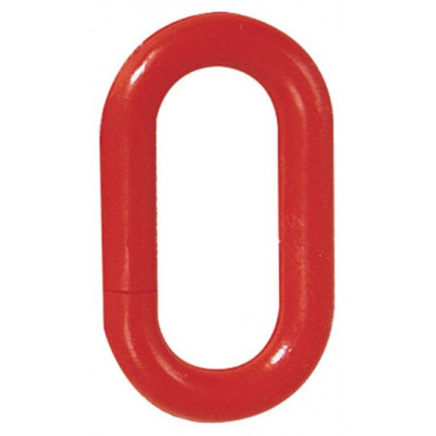 Maillon rapide nickelé diamètre 10 rouge 530203 TALIAPLAST SOFOP  