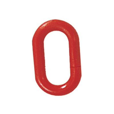 Maillon rapide nickelé diamètre 6 rouge 530201 TALIAPLAST SOFOP  