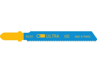 Lame de scie sauteuse 8009-5 HSS pour acier ULTRA TOOLS 1601009