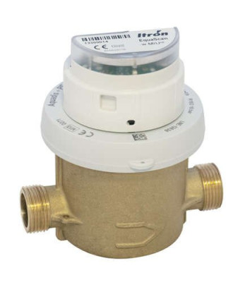 Compteur divisionnaire volume AQUADIS+ PE EF lg 110 dn15 20x27 - émetteur wireless Mbus Equascan AQH15110B160ES251 ITRON