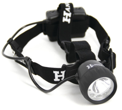 Lampe frontale 1W + 3 LED Cyclop - Hanger - 170101