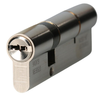 Cylindre à double entrée HQ2 pour SESAME 30 x 60 mm A2P* DIN droite HERACLES HQ2-3060SES.DT