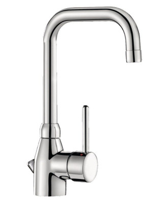 Mitigeur de lavabo mécanique monotrou avec bec orientable DELABIE 2506T1