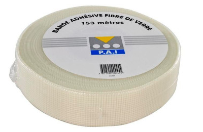Bande à joint adhésive fibre de verre - rouleau de 48 mm x 150 m PAI