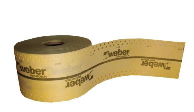 Bande d'étanchéité BX20 - rouleau de 20 cm x 50 m WEBER