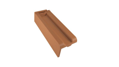 Tuile à rabat gauche Méga MMEG 7080 - terre cuite - ton nuagé - 467x175 mm  KORAMIC