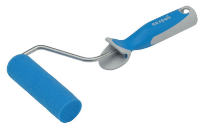 Rouleau peinture glycéro finition brillante pour petite surface - manchon Ø 15x110 mm - L. totale 280 mm NESPOLI