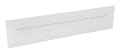 Grille de ventilation en applique avec moustiquaire 60 cm² Belriv système blanc GAM6B NICOLL