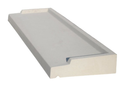 Seuil porte de service 80/92 cm 33x80 cm ivoire ALENTOUR