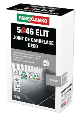 Joint déco Elit 5046 anthracite boîte de 5 kg L5046ANTH5 PAREXLANKO