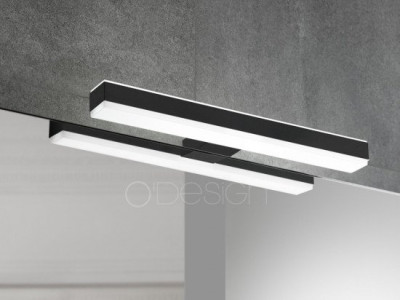 LAMPE NOIRE ECLAIRAGE A LED NORME IP44 300 MM 1x8 W OTTOFOND