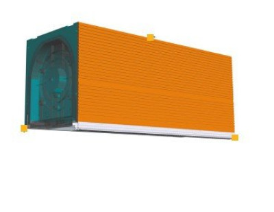 COFFRE FUTUR'LITE PERFORMANCE 2150x1800 FACE BRIC FUTUROL INDUSTRIES