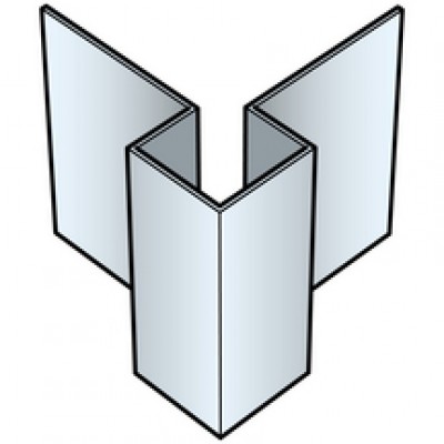 Profil coin extérieur CEDRAL LAP C01 AS2 3m ETERNIT