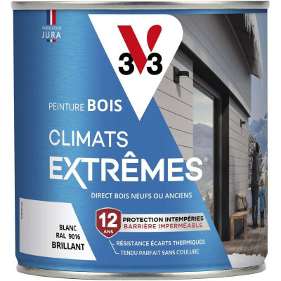 BASE A TEINTER POUR BOIS CLIMAT EXTREME TRANSPARENT 0,5 L V33