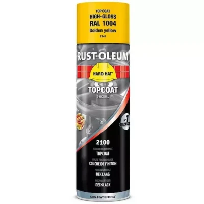 AEROSOL DE PEINTURE INDUSTRIELLE 500 ML JAUNE OR RAL1004 RUST-OLEUM