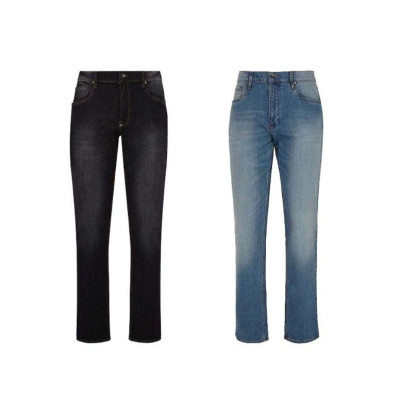 PANTALON STONE DENIM 5 POCHES NOIR DELAV TAILLE 48 DIADORA