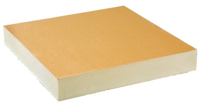 Panneau Efigreen DUO+ 600x600 mm épaisseur 80 mm R=3,65 m².k/w ACERMI N12/006/761 SOPREMA