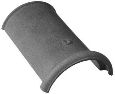 Faitière demi-ronde de 33 - emboitement terre de chene 10036238 MONIER