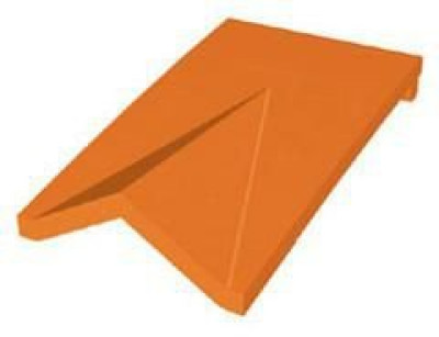 Chatière passe-barre tuile plate terre cuite Ségala 611P20 section de ventilation 35cm2 val de loire flammé 111575 TERREAL
