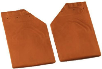 Tuile chatière (section sans grille 20 cm²) kit de 3 pièces flammé rustique pour Plate 20x30 teinte 034 EDILIANS