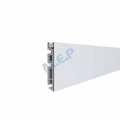 Bandeau PVC blanc 25x160x4000 mm MEP