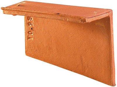 Rive individuelle droite (5 par ml au pureau de 100) muraille pour Plate 17x27, Plate Tradition 17x27 teinte CC010 EDILIANS