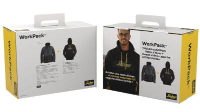 Pack veste grise taille L + sweat à capuche FRA11480458006 SNICKERS WORKWEAR
