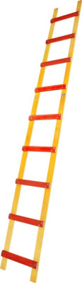 Echelle de toit en bois écartement 33 cm longueur 4,50 m HIMMELSBACH