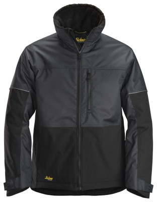 Veste d’hiver AllroundWork 1148 en grise foncée Taille L Regular 11485804006 SNICKERS WORKWEAR