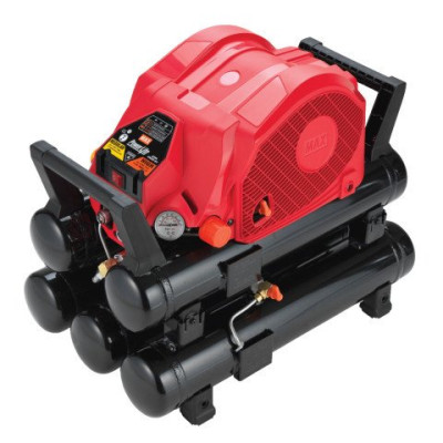 Compresseur électrique HP - 2cv - 5 x 4.3 L - 34 bars - 5 cuves MAX AKHL1260EX SCAB