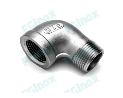 Coude 90° MF 12 x 17 inox 316 CMF12G FG INOX
