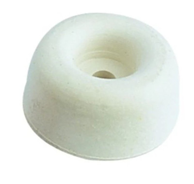 Butoir de porte type cône blanc diamètre 25 hauteur 11 réf. 562 GUITEL - HERVIEU