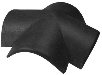 Rencontre 4 voies DY050 Innotech/Nobilée béton minéral palissandre 225x165 mm DY40050 MONIER