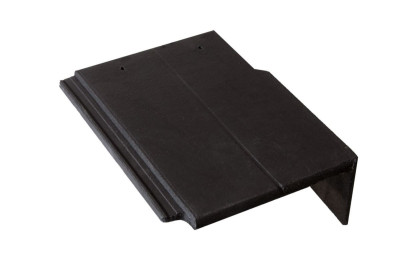 Tuile de rive droite Nobilee tuile grand moule béton noir 10036768 MONIER