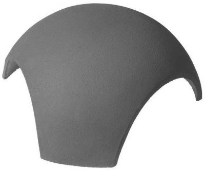 Rencontre 3 voies demi-ronde terre cuite anthracite 260x187 mm 20012196 MONIER