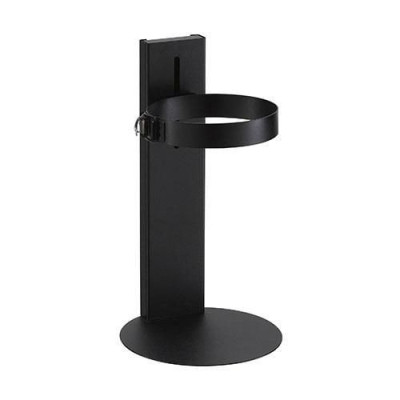 Maintien au sol réglable PGI réglable de 13 à 22 cm, diamètre 80 / 130 mm, noir graphite (RAL 9030) MSR 80 / 130 PGI 37080709/9030 POUJOULAT
