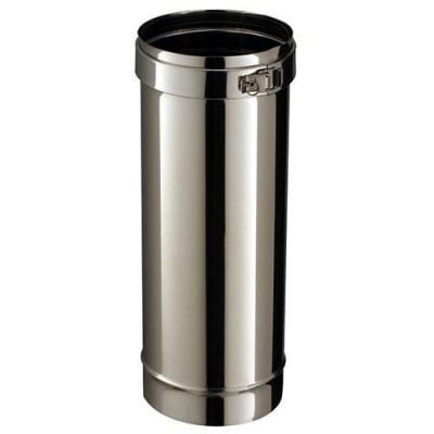 Elément droit TUBAGINOX SL, diamètre 150 mm, Lg: 45 cm ED 450 150 SL 36150004/9999 POUJOULAT