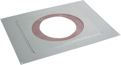 Plaque de distance de sécurité rampant Therminox TI pente 81 à 120% diamètre 150 mm 20150132/0 POUJOULAT