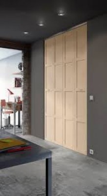Porte de placard battante KRISTA brut 250x60cm