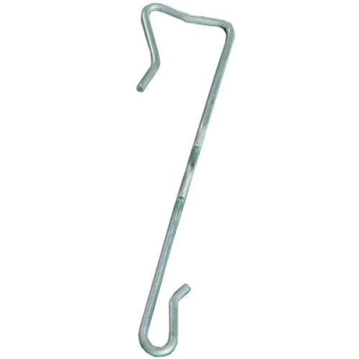 Crochet ardoise inox 17% 15x2,7 mm agrafe boîte de 400 - 760729 DIMOS
